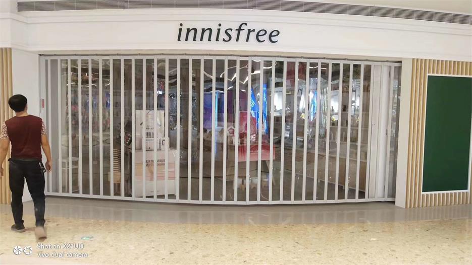 水晶鋁型材折疊門